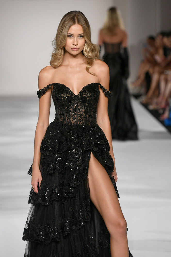 Black Prom Dresses and Gowns 2025