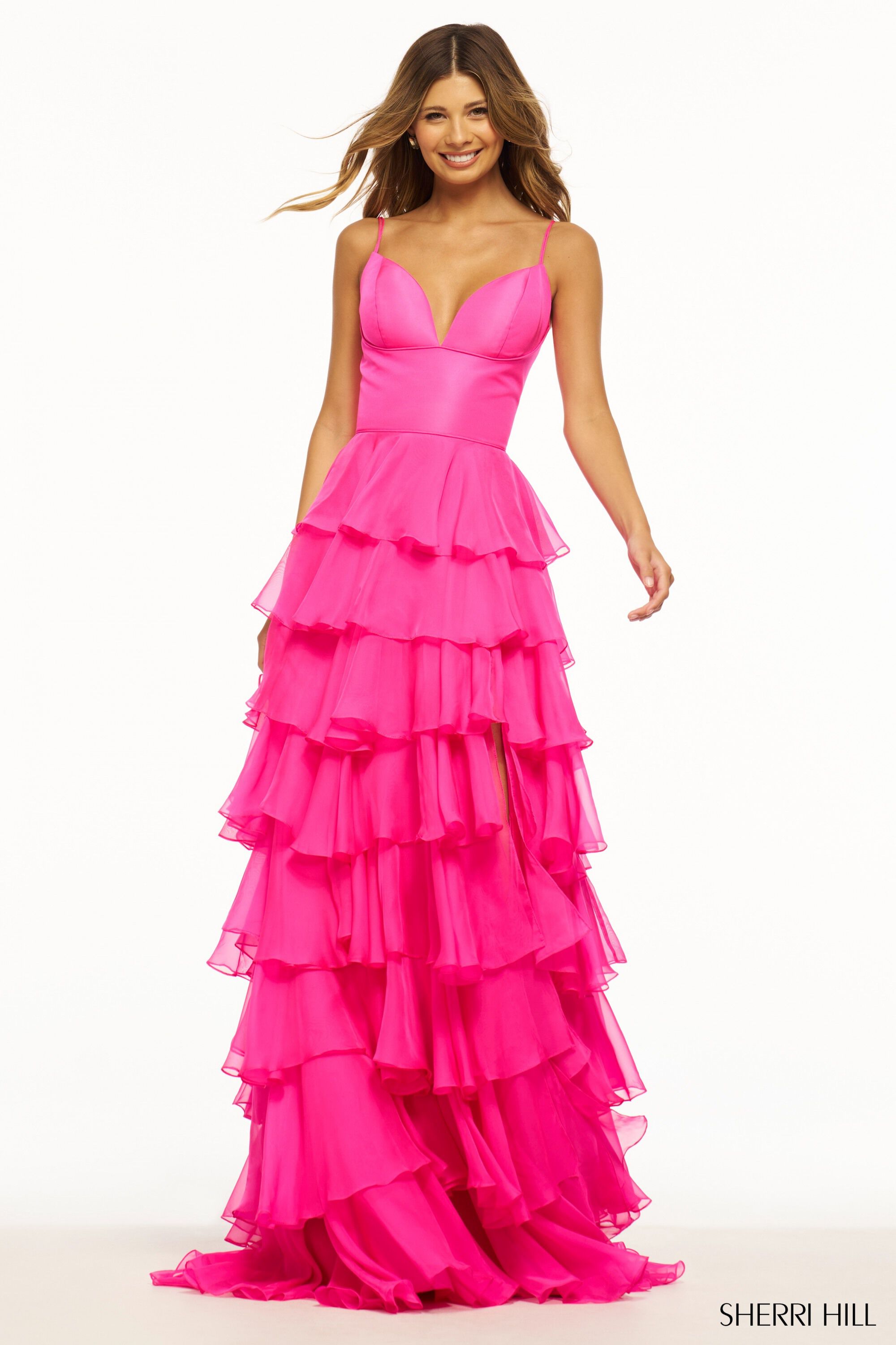 16+ Sherri Hill Ruffle Dress