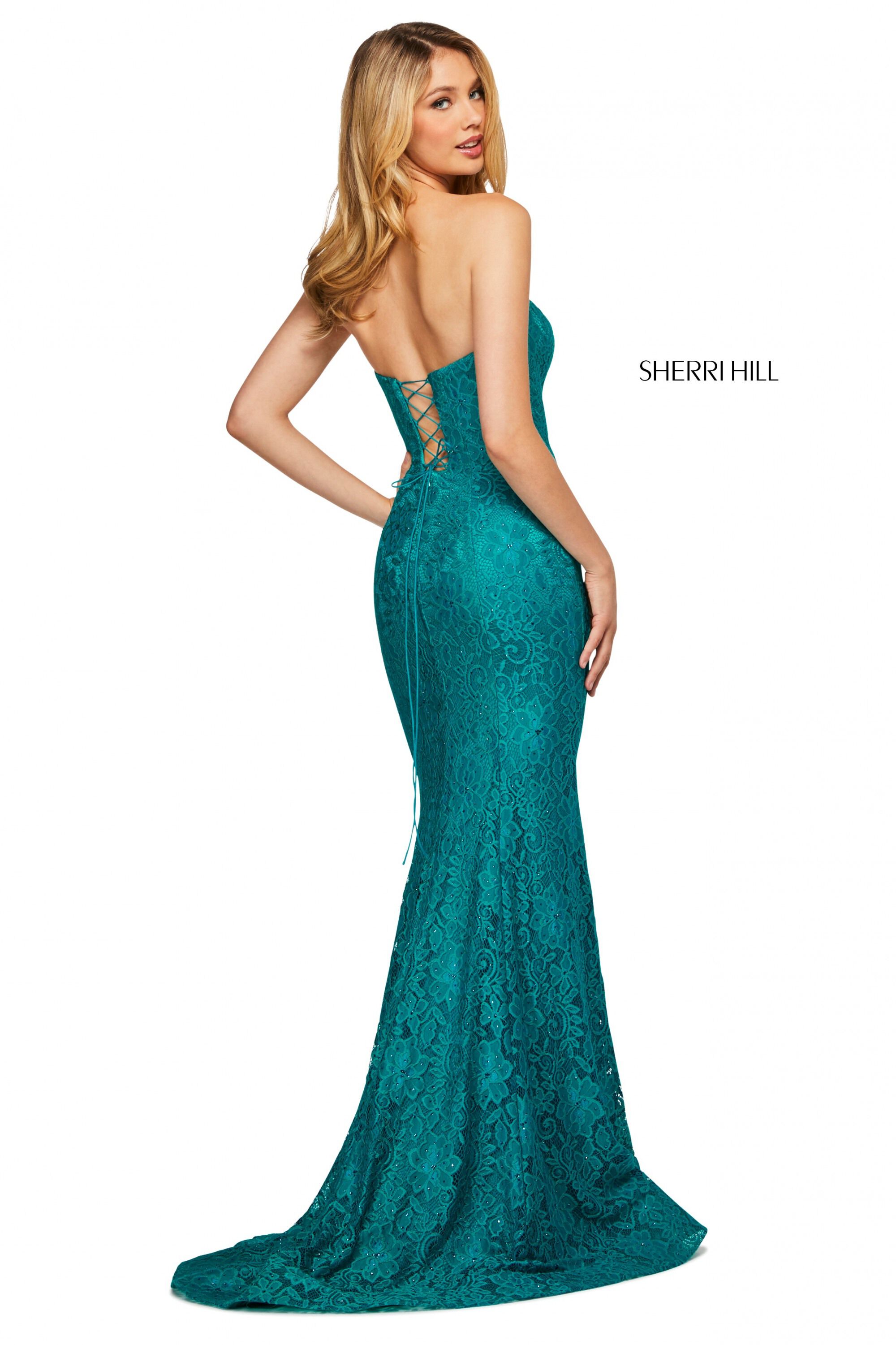 sherri hill high neck