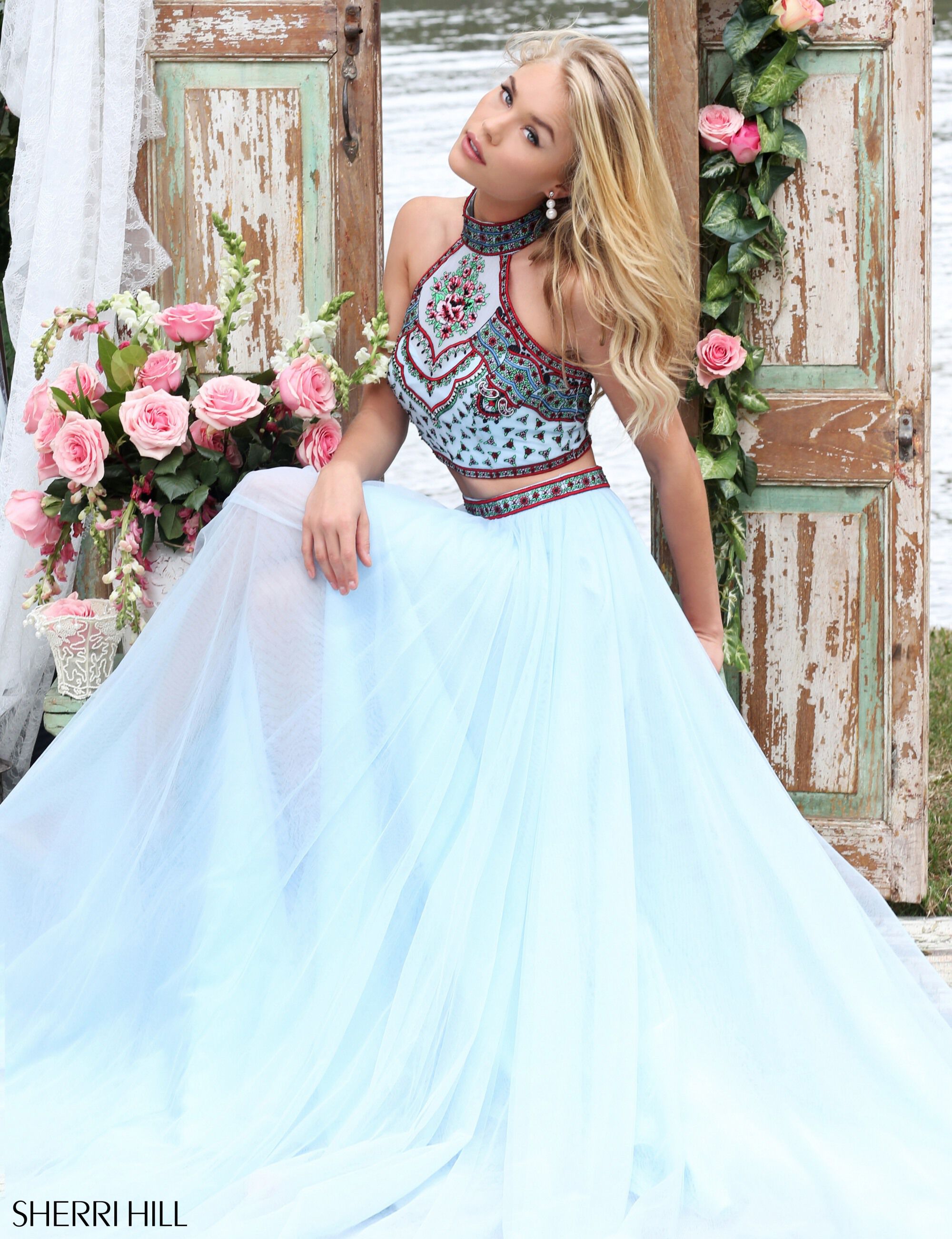 Two Piece Sherri Hill Dresses