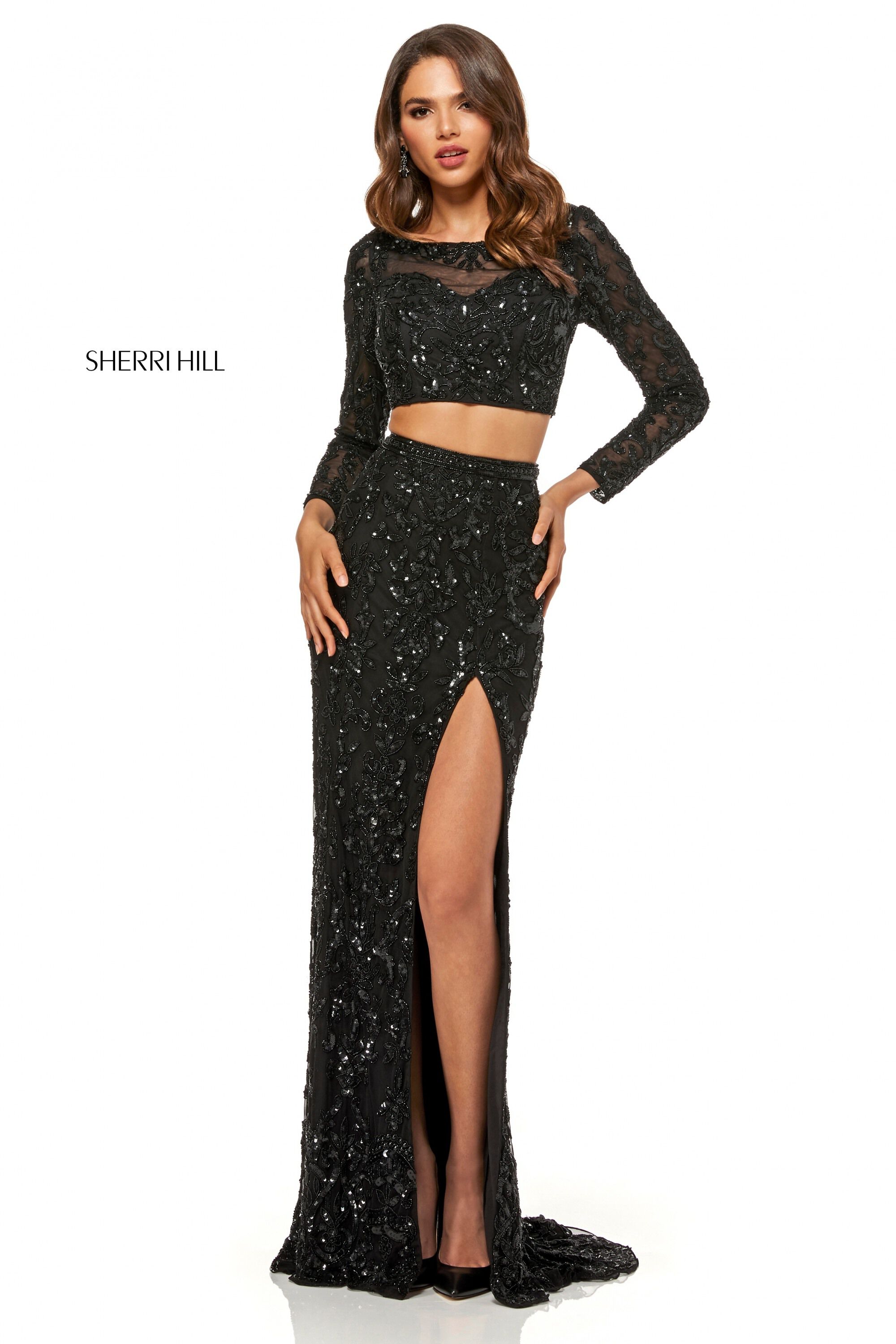 Sherri Hill Long Sleeve Dresses