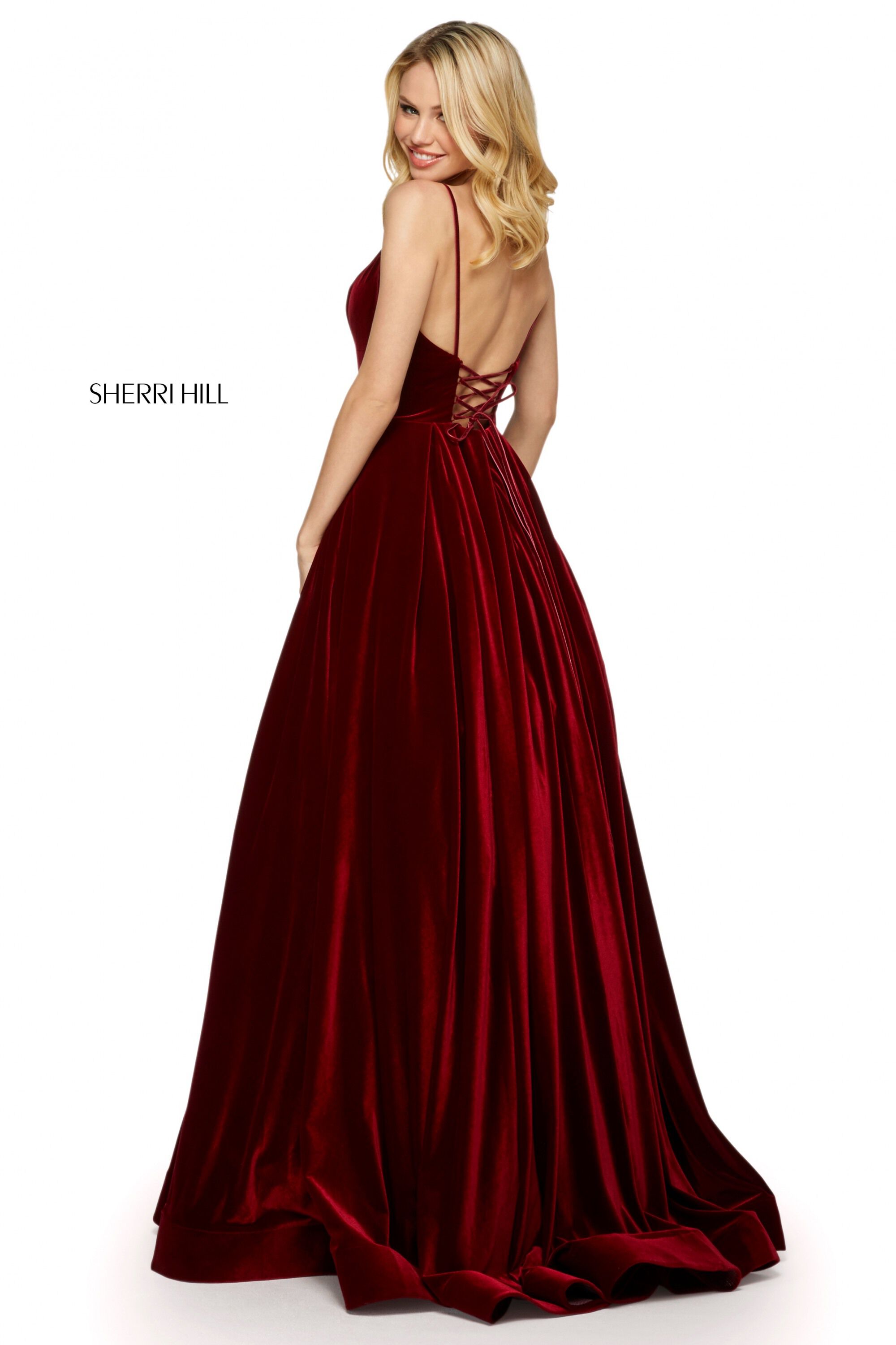 sherri hill velvet