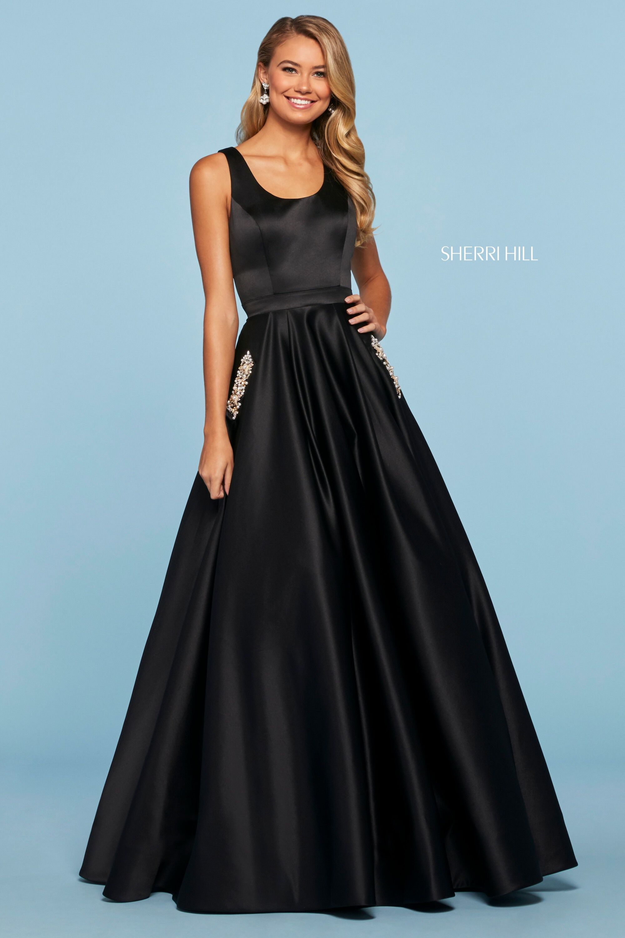 sherri hill dress with pockets