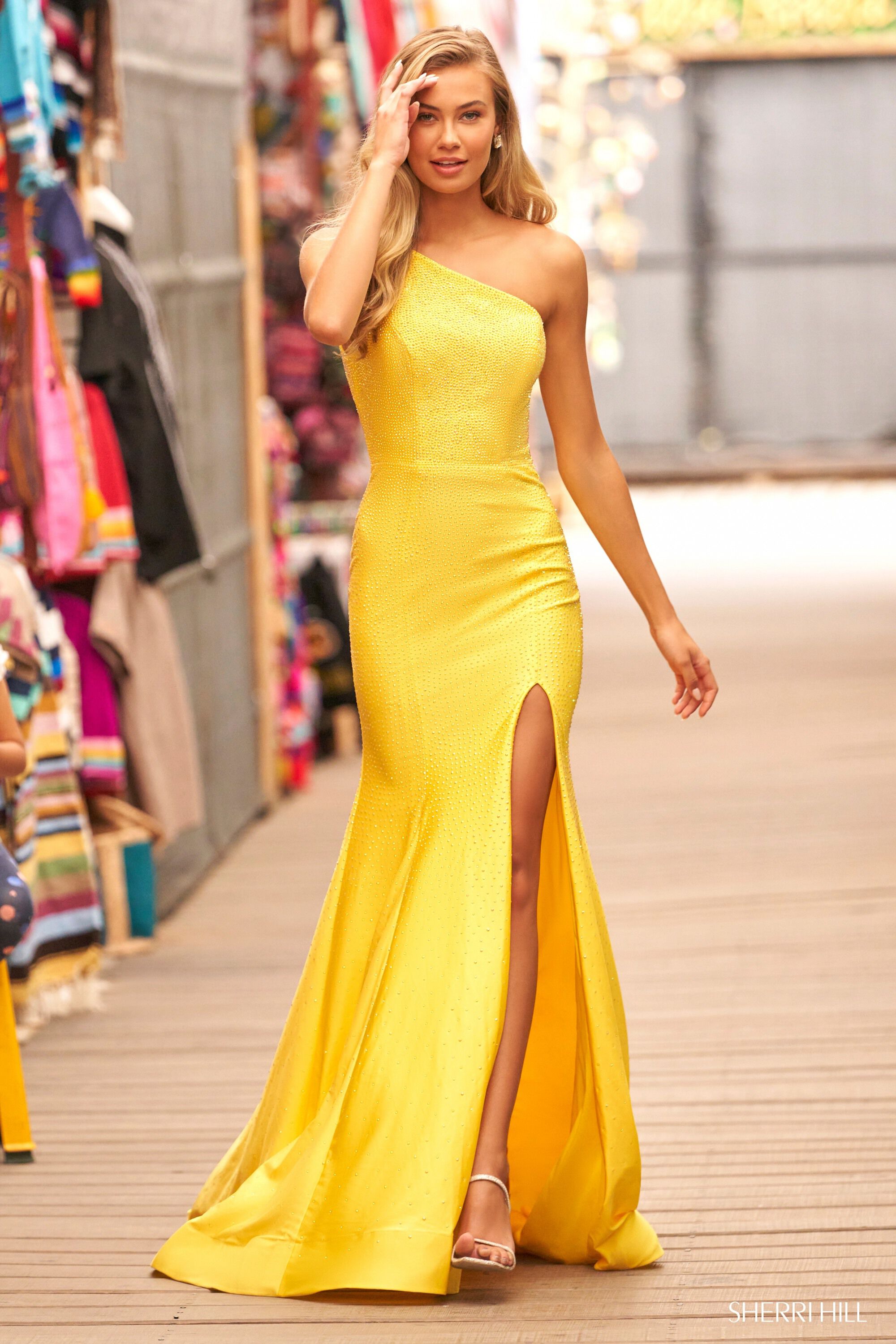 Yellow Sherri Hill