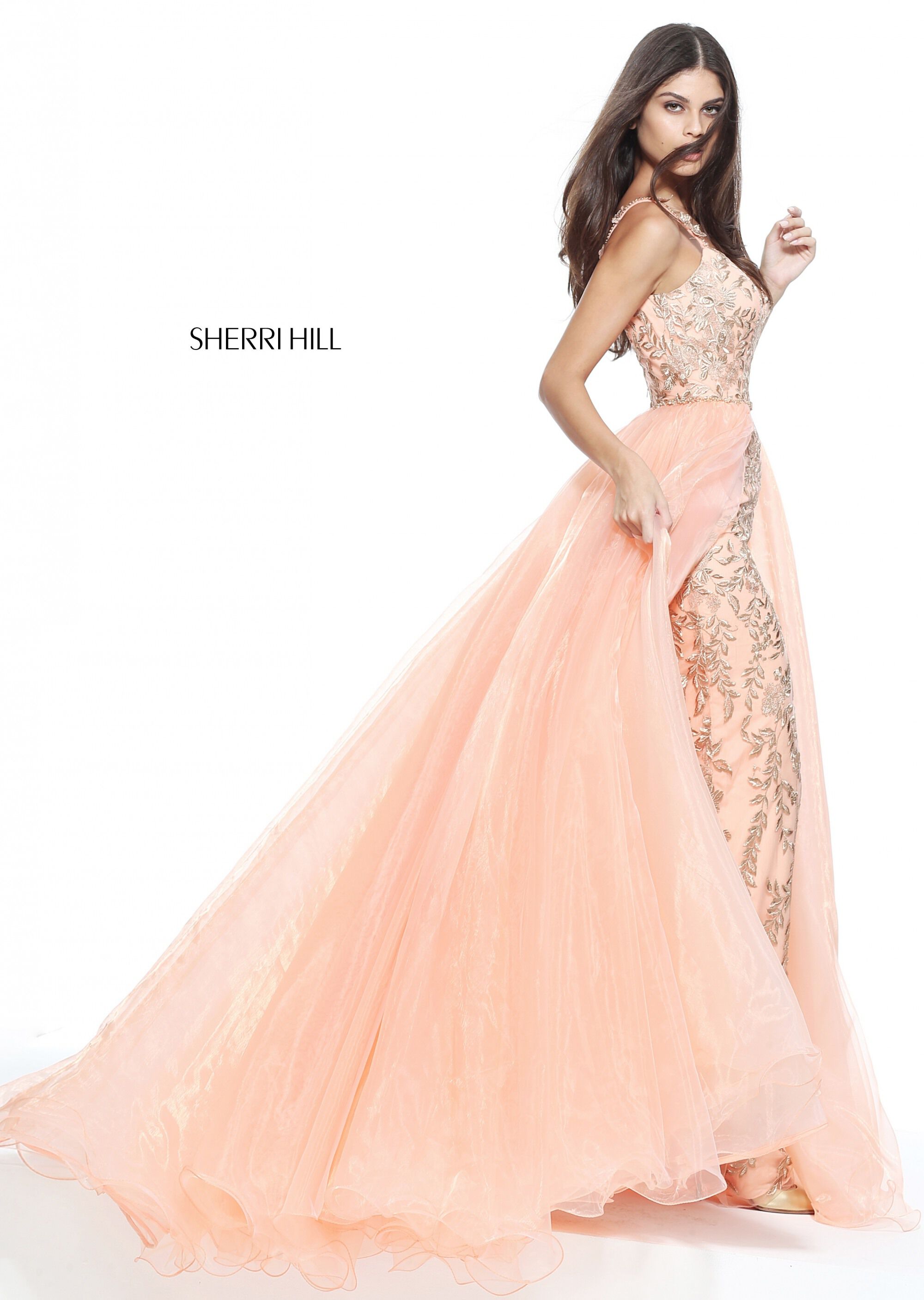 Sherri Hill Dresses Peaches