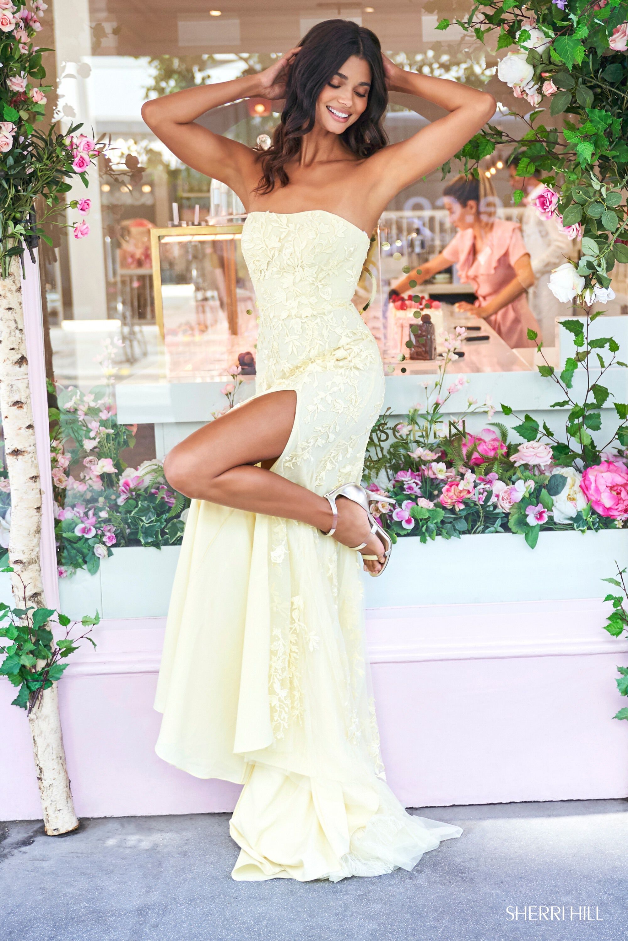 Yellow Sherri Hill