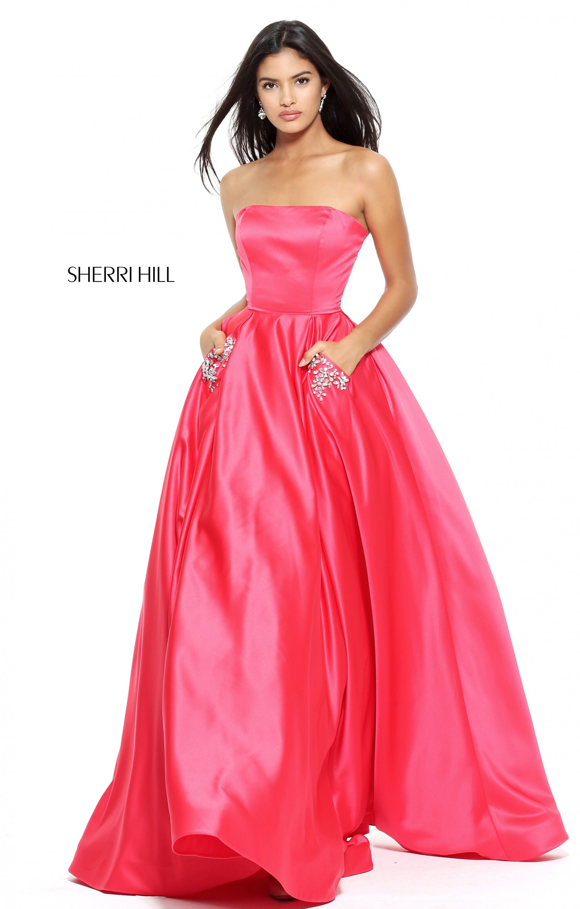 sherri hill dress with pockets