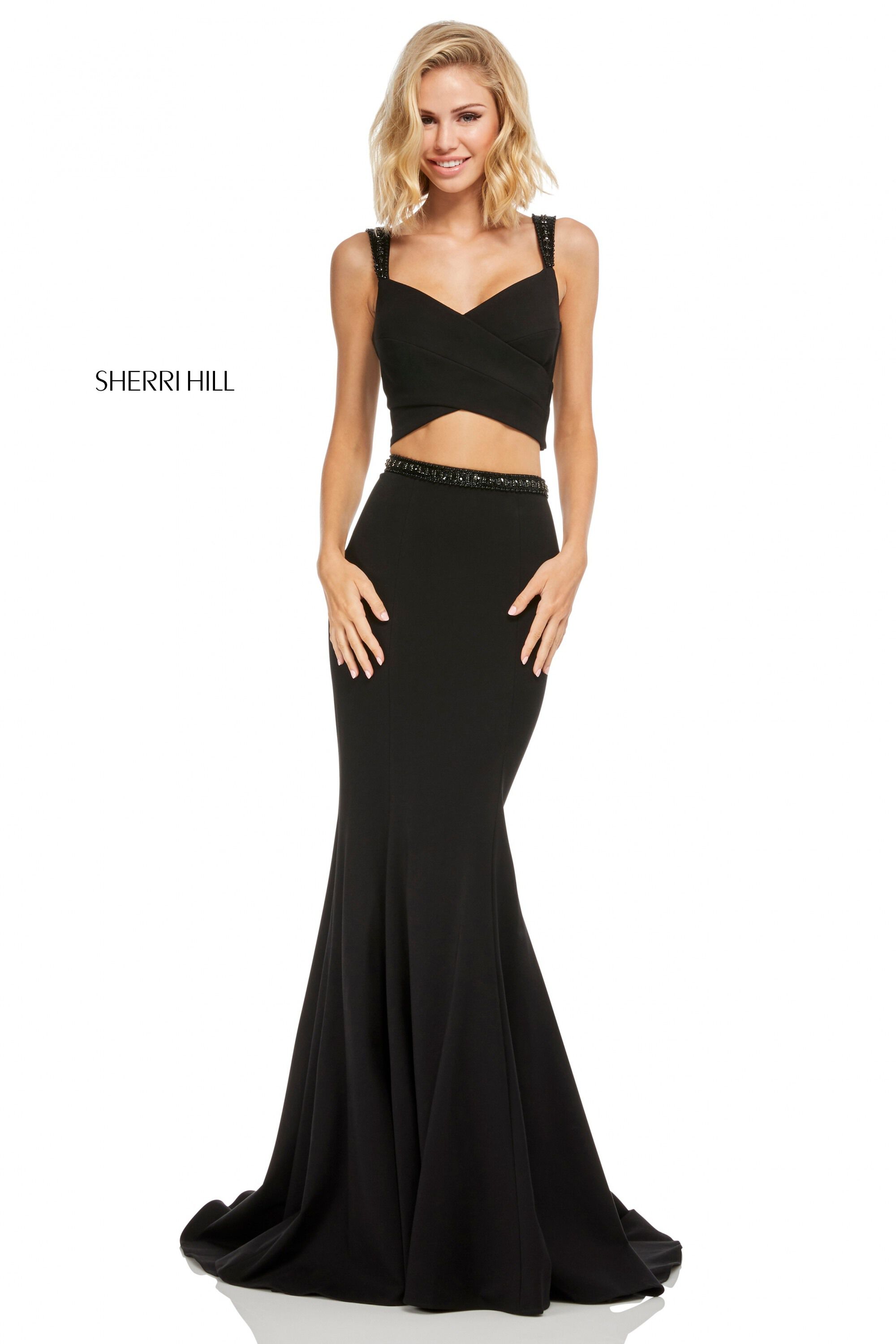 sherri hill two piece prom