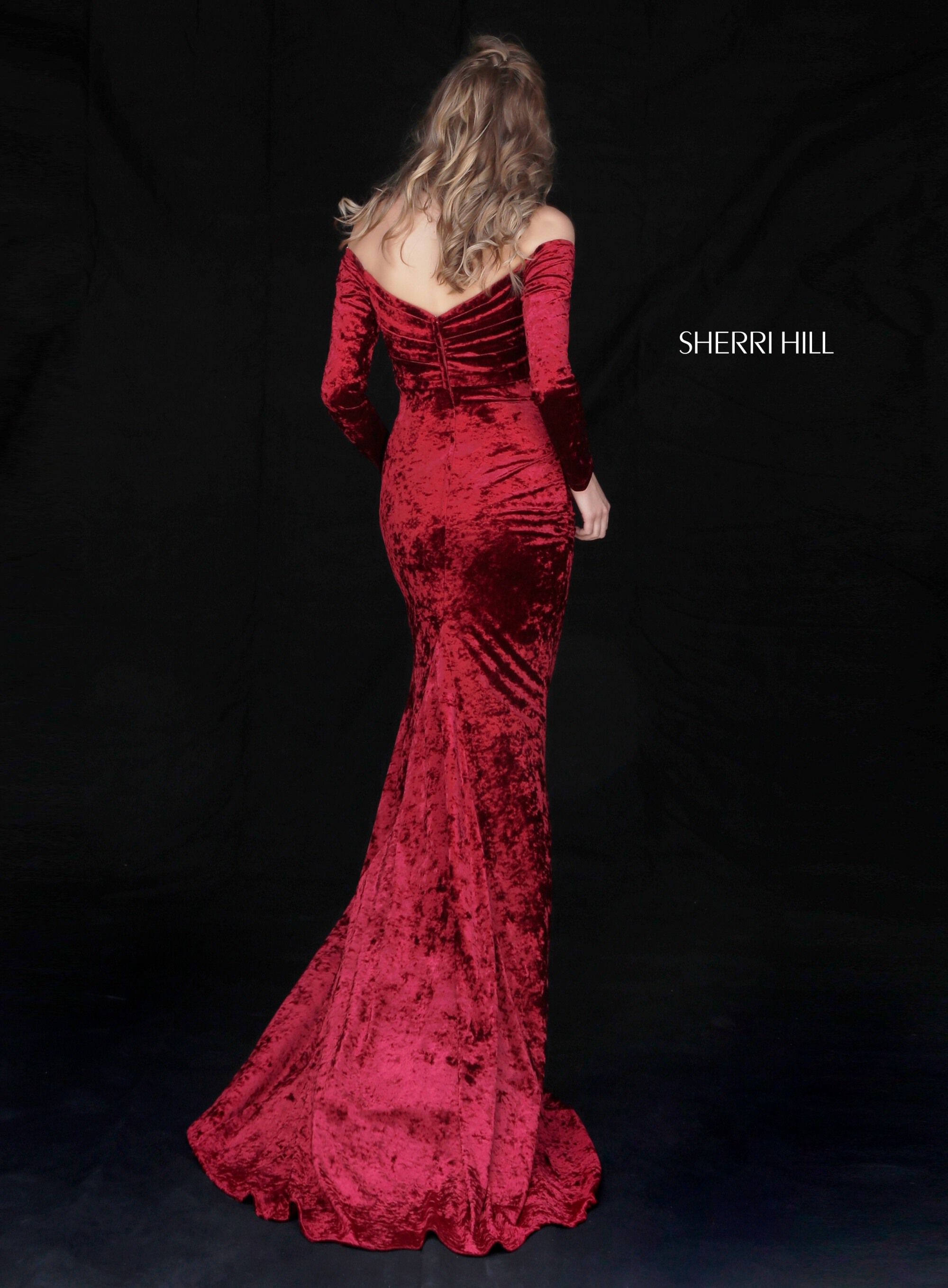 sherri hill velvet