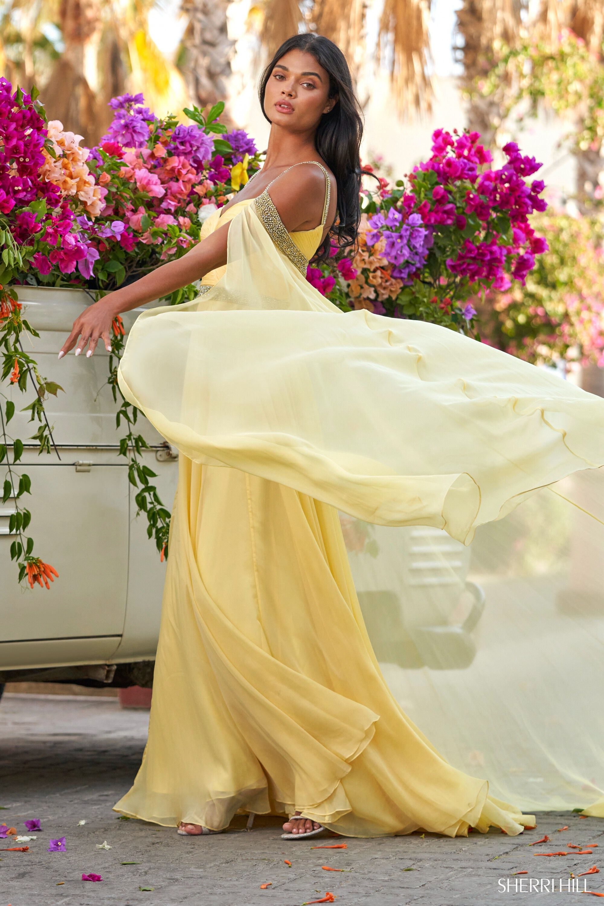 Yellow Sherri Hill