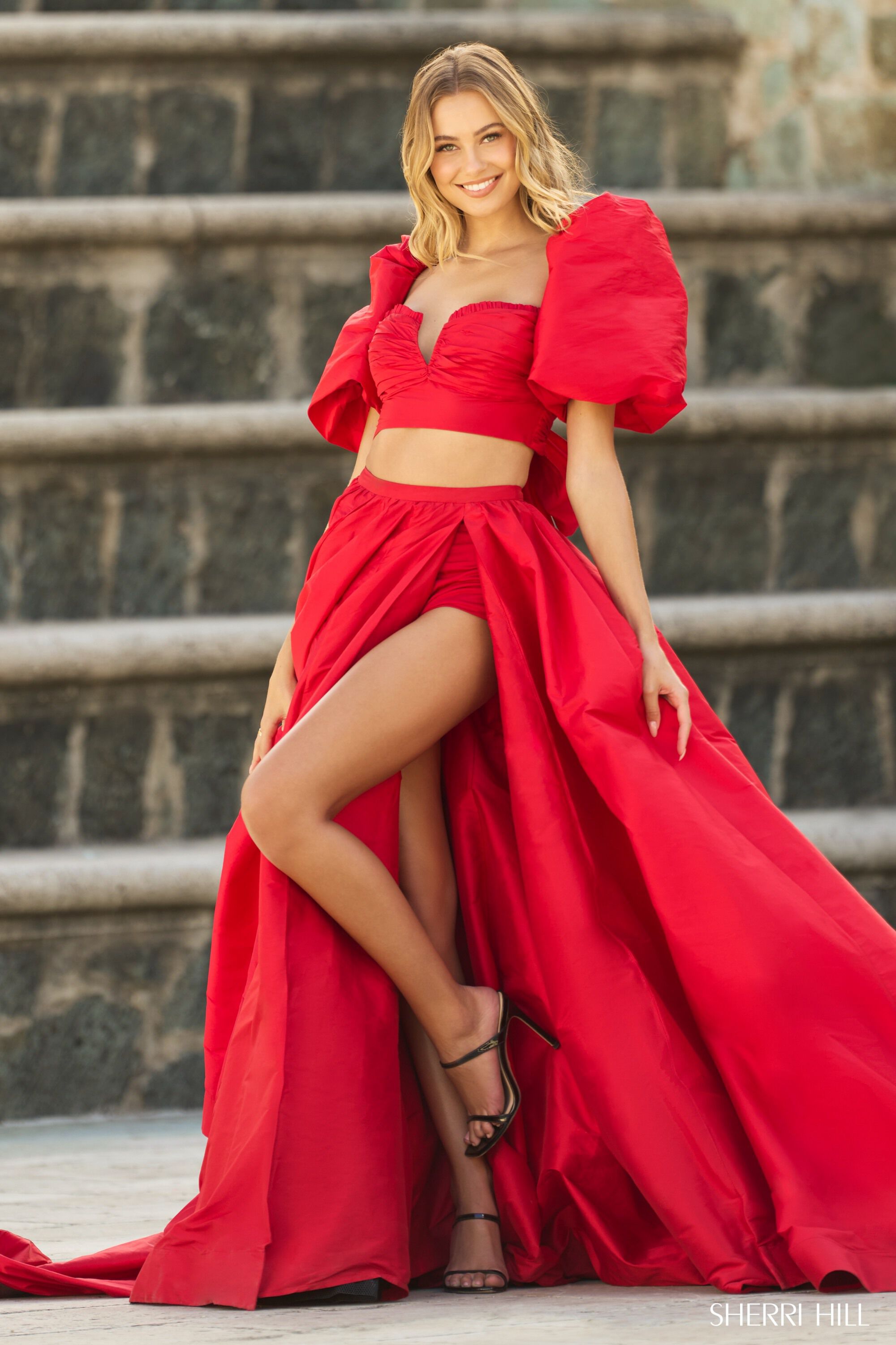 Sherri Hill Prom Dresses Red