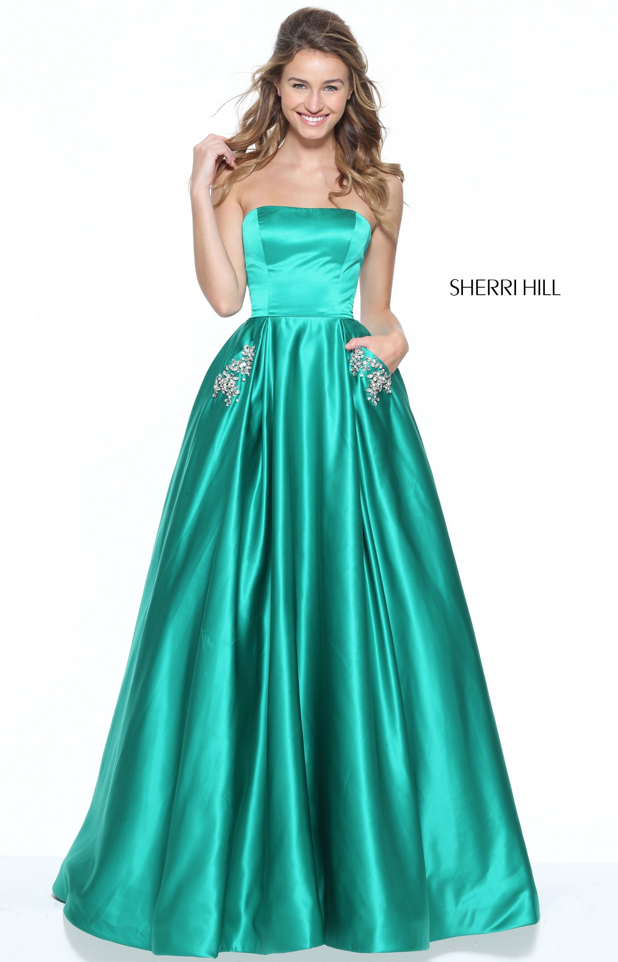 sherri hill dress with pockets